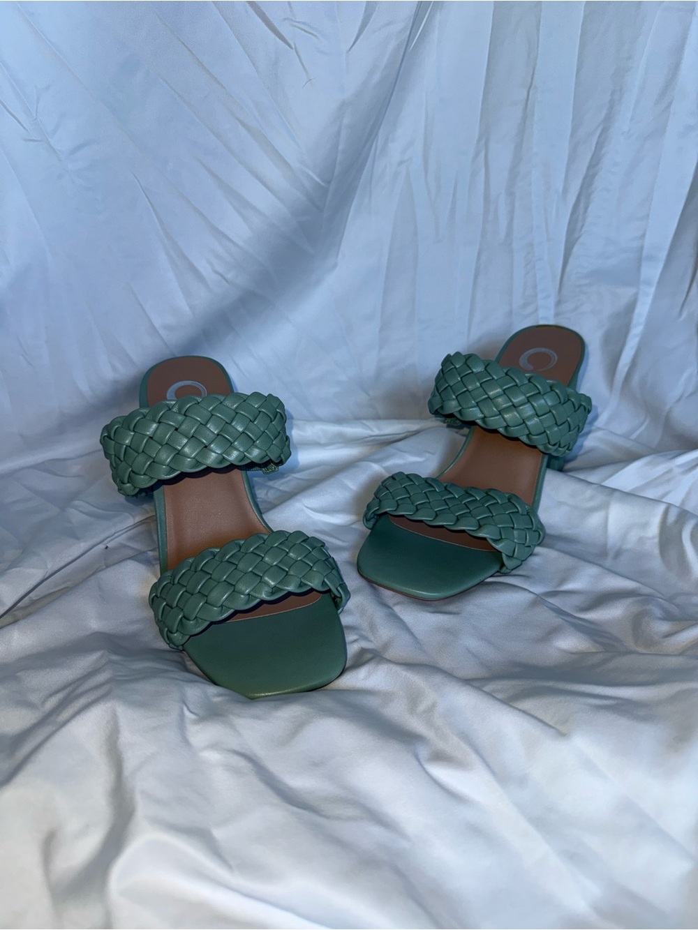 Journee Collection Sage Block Geels